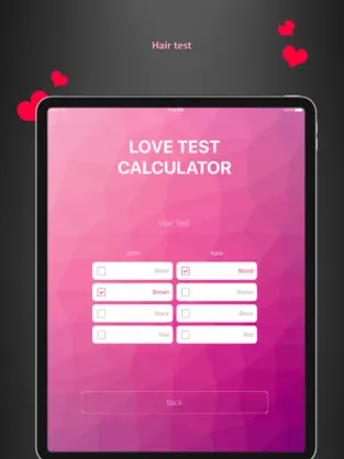 Screenshot 3 Calculador del test del amor iphone