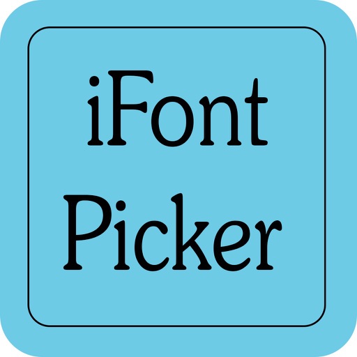 iFontPicker icon