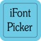 All the standard Mac OSX fonts at your fingertips in a convenient package