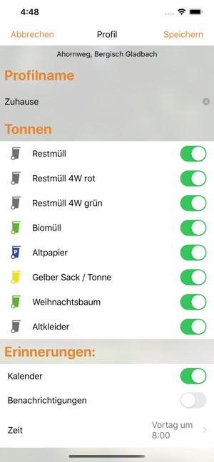Abfall App Awb Gl Im App Store