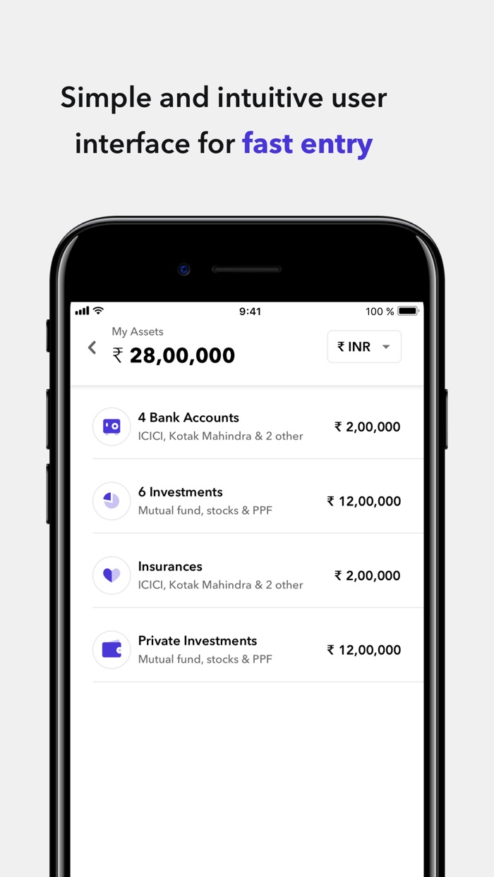 Ample - Net worth tracker