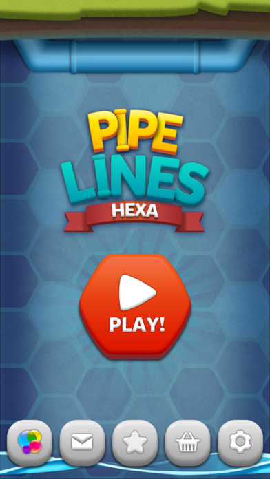 Pipe Lines : Hexa Screenshot on iOS