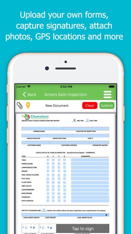 Chameleon Forms App