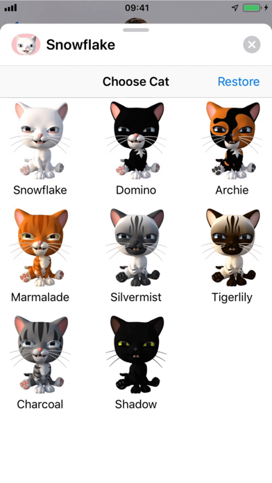 How to cancel & delete 3D Animated Cat Emoji Stickers from iphone & ipad 3