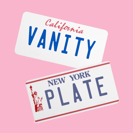 Vanity License Plate Maker
