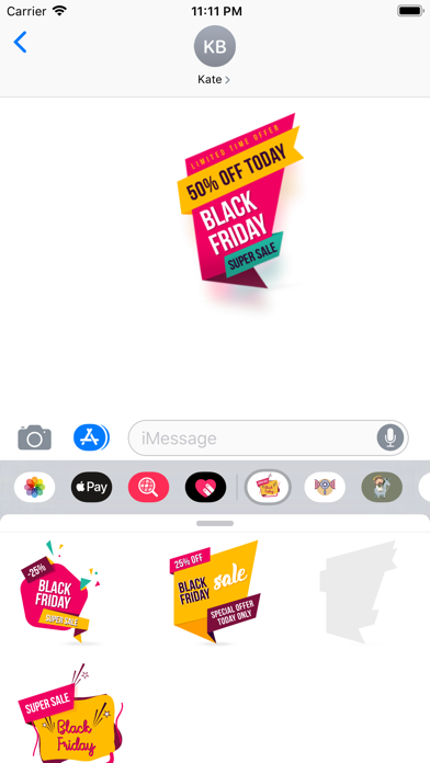 Black Friday Stickers Pro screenshot 3