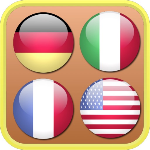 Flags Matching Game 2 iOS App