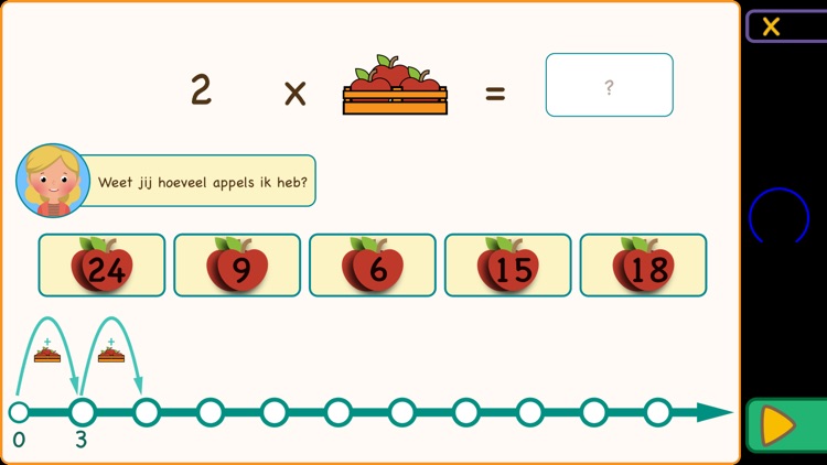 Tafeltjes leren met appeltjes screenshot-3