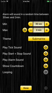 party game timer iphone screenshot 2