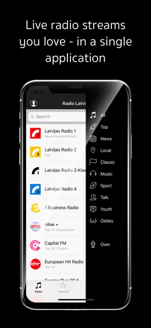 Radio Latvijā: radio of Latvia