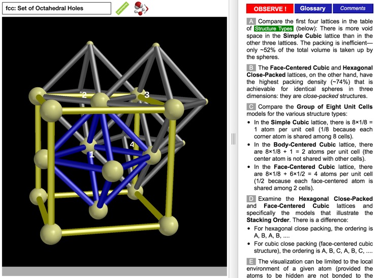 ODYSSEY Basic Crystal Lattices