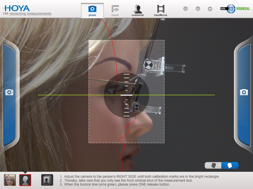 HOYA visuReal screenshot 2
