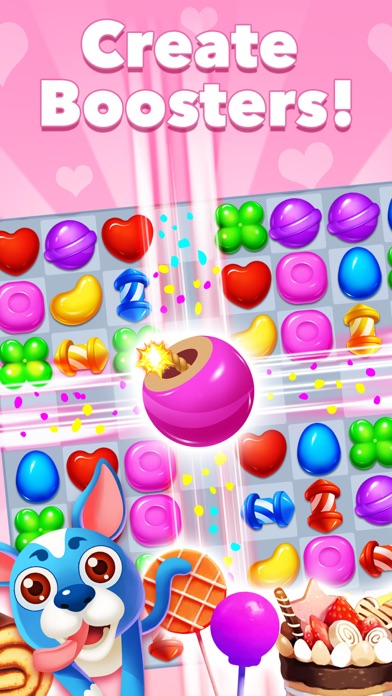 Candy Frenzy - Match Sugar Hack screenshot 2 - game app interface