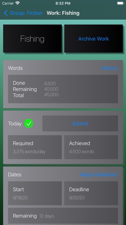 ForWord: Word Count Tracker