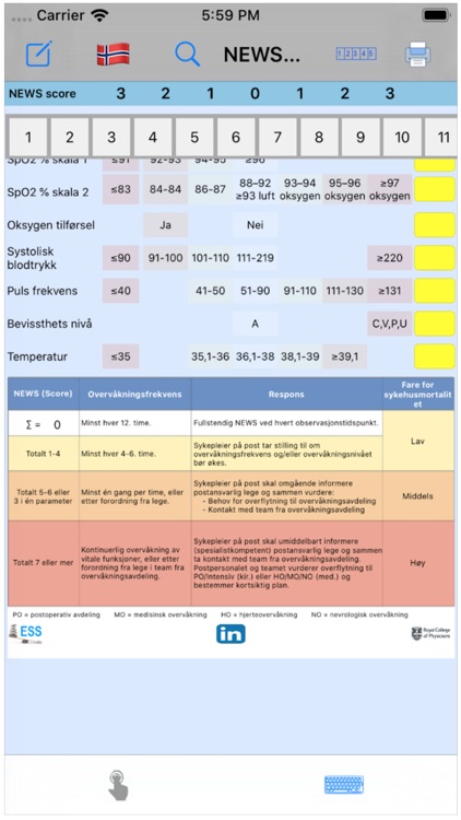 NEWS 2  Medical Calculator screenshot-4