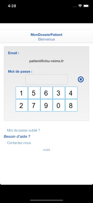 MonDossierPatient - CHU REIMS(圖1)-速報App