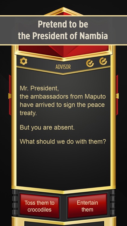 Mr. President - Text Adventure