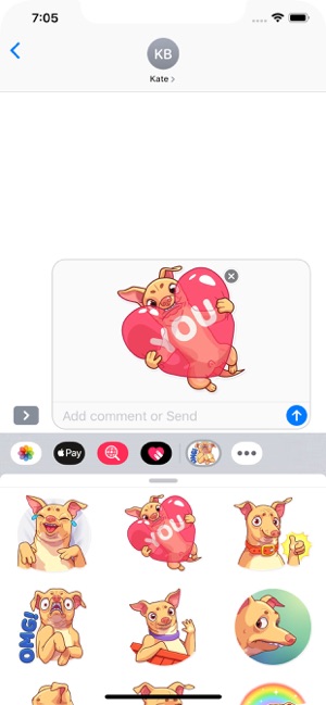 Doggy Dog Stickers Pack(圖5)-速報App