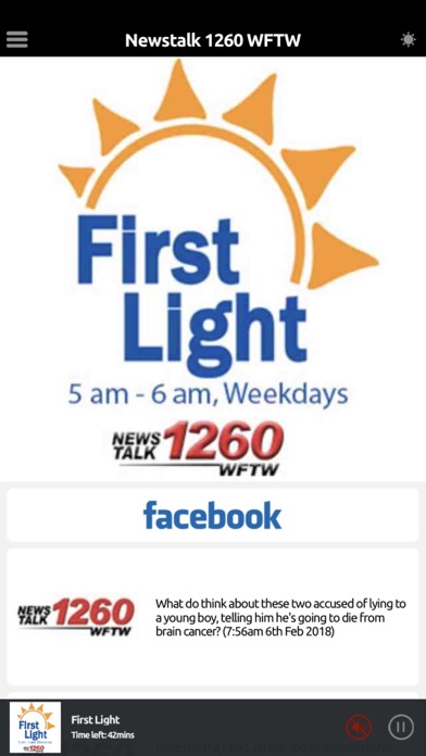 How to cancel & delete Newstalk 1260 WFTW from iphone & ipad 2