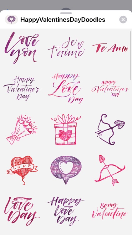 Happy Valentine's Day Doodles