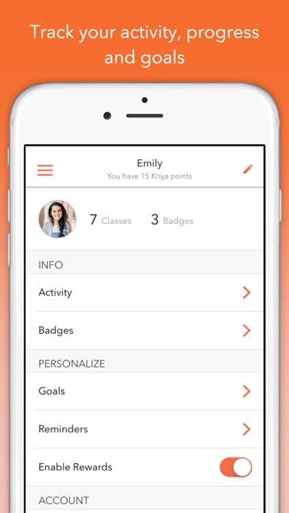 Track Yoga – A Simple Yoga App screenshot-3