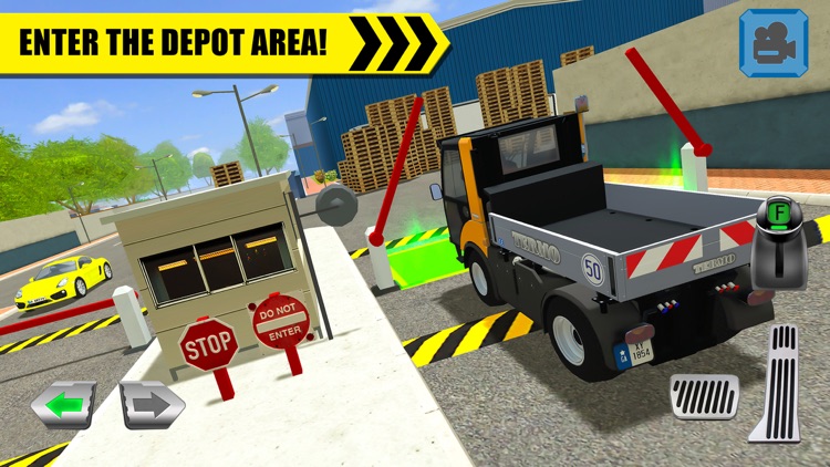 Truck Driver: Depot Parking screenshot-0