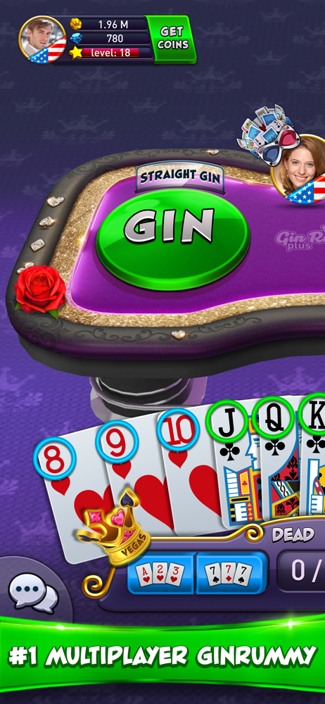 Gin Rummy Plus - Fun Game - Overview - App Store -