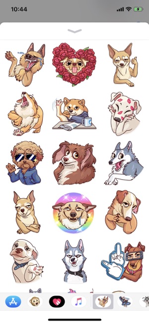 Dog Cute Pun Funny Stickers(圖1)-速報App