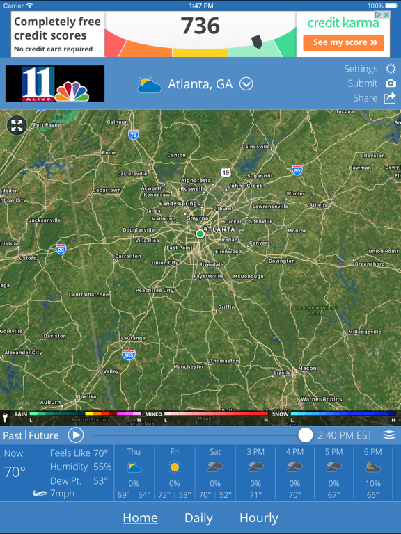 Screenshot #4 pour 11Alive WX