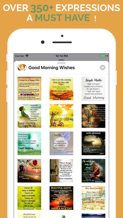 Good Morning Wishes Stickers screenshot 2