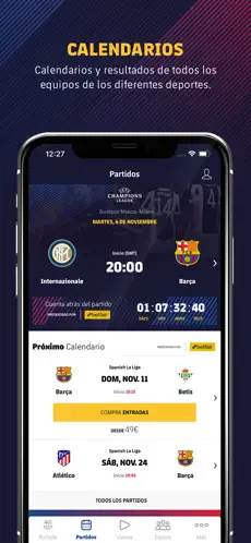 Captura de Pantalla 8 FC Barcelona Oficial iphone