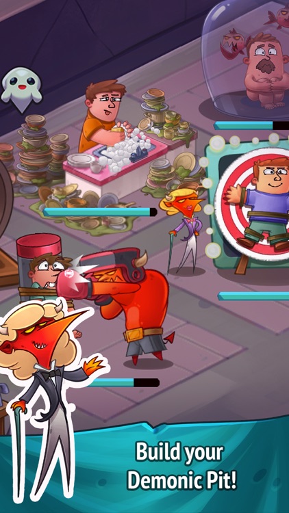 Idle Hell Clicker: Tycoon game