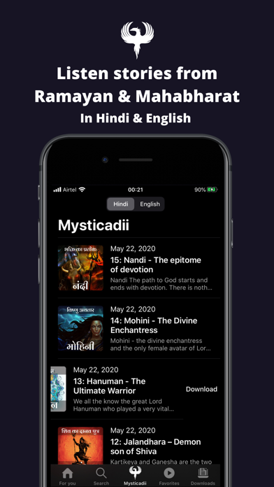 Mysticadii - Stories, Podcasts screenshot 2