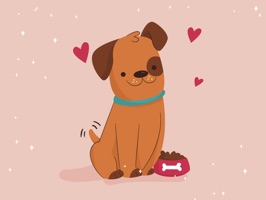 Lovely Dog Stickers Pack