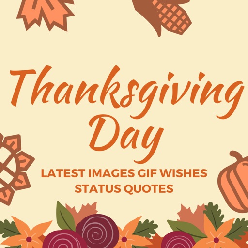 Happy Thanksgiving Day Gif SMS Icon