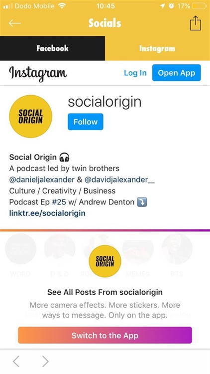 Social Origin