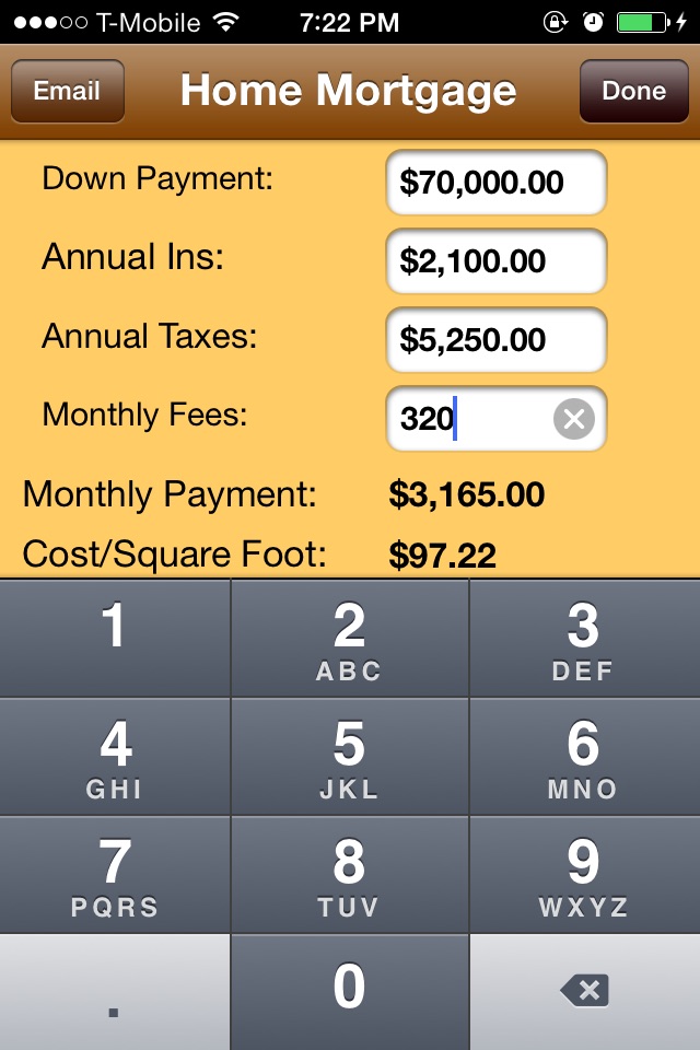 Mortgage Calculator Pro screenshot 2