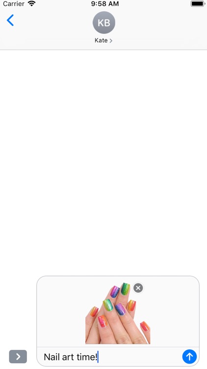 Nail Art Emojis Stickers