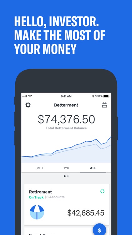 Betterment: Invest and Save