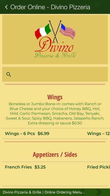 Divino Pizzeria & Grille screenshot-3