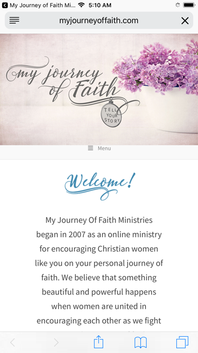 My Journey of Faith Ministries screenshot 2