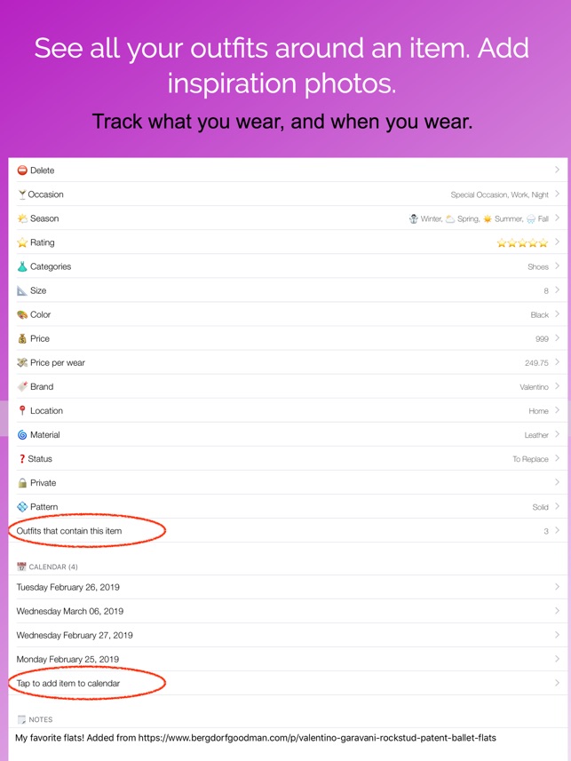 Pureple Outfit Planner On The App Store