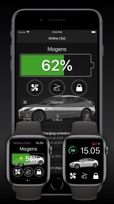 Watch app for Tesla Watch app for Tesla