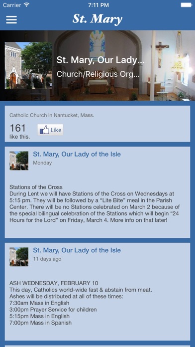 How to cancel & delete St. Mary, Our Lady of the Isle from iphone & ipad 2