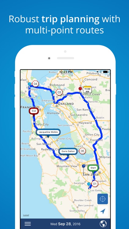 Mapview Sales Route Planner By The Casey Group