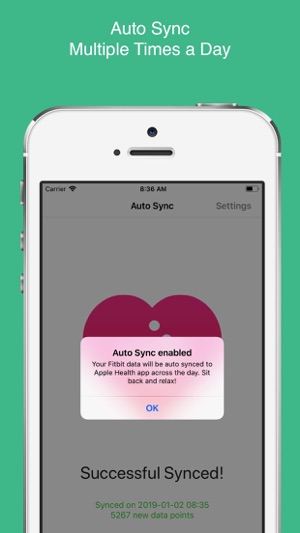 Auto Sync for Fitbit to Health(圖4)-速報App