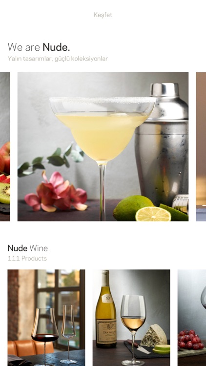 Nude Glass Product Catalog