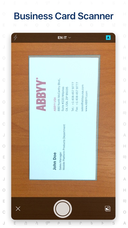 ABBYY Business Card Reader Pro
