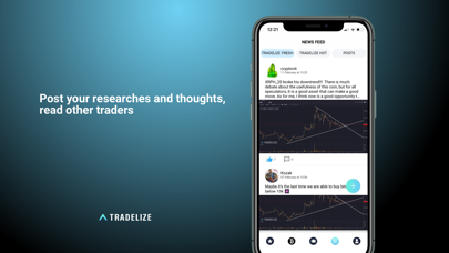 Tradelize Screenshot on iOS