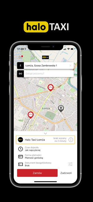 Halo Taxi Łomża(圖2)-速報App